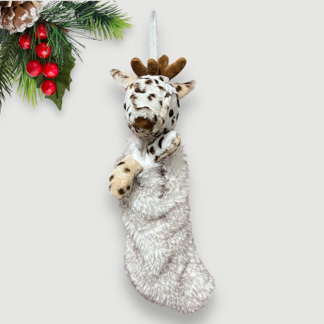 Christmas Reindeer Stocking