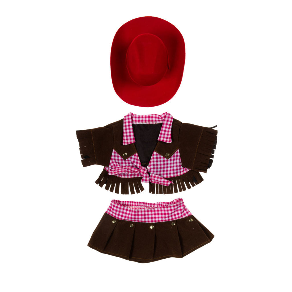 Stuffie Cowgirl Cloth Set