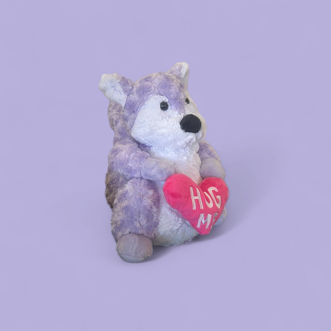 Squirrel with Heart stuffie
