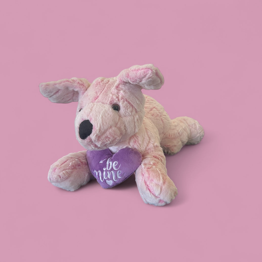 Dog with Heart Stuffie